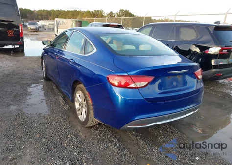 2015 Chrysler 200 Limited z USA, uszkodzony, nr VIN 1C3CCCAB4FN697145